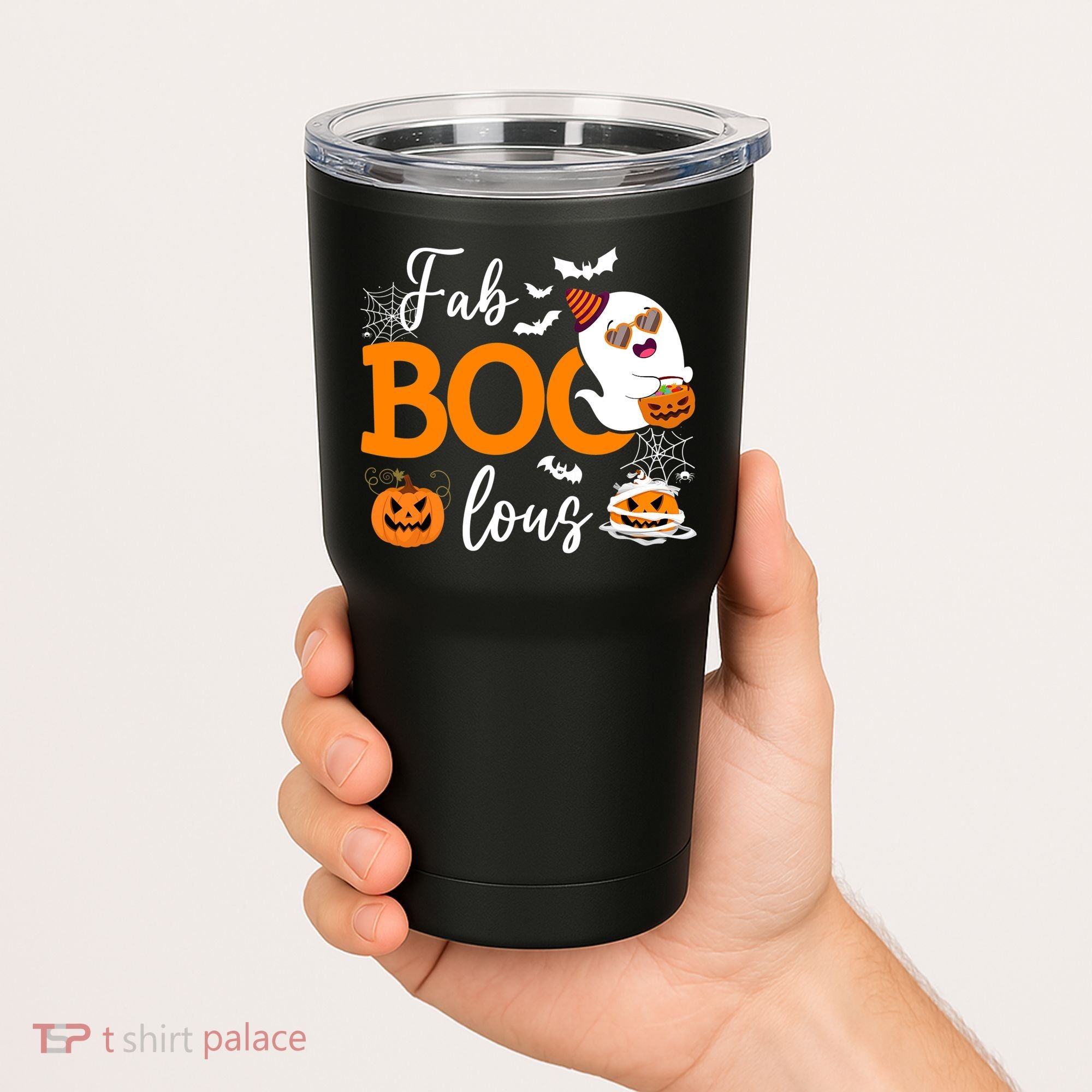 Fab Boo Lous Cute Ghost Halloween Tumbler