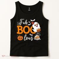 Fab Boo Lous Cute Ghost Halloween Tank Top thumb 2