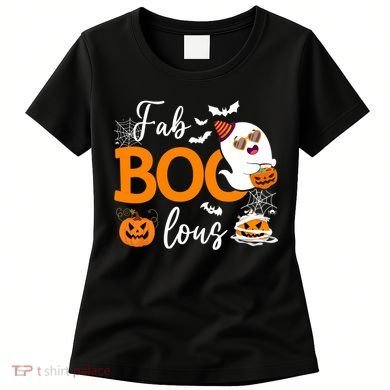 Fab Boo Lous Cute Ghost Halloween Women's T-Shirt