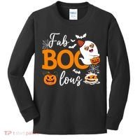 Fab Boo Lous Cute Ghost Halloween Kids Long Sleeve Shirt thumb 0