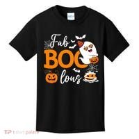 Fab Boo Lous Cute Ghost Halloween Kids T-Shirt thumb 0