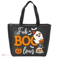 Fab Boo Lous Cute Ghost Halloween Tote Bag thumb 0