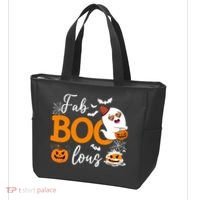 Fab Boo Lous Cute Ghost Halloween Tote Bag thumb 3
