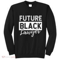 Future Black Lawyer Justice Law School  Sweatshirt thumb 0