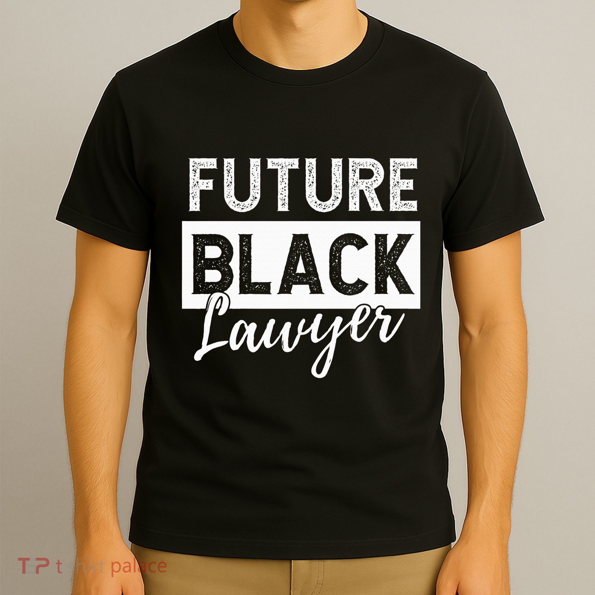 Future Black Lawyer Justice Law School  T-Shirt