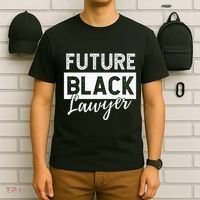 Future Black Lawyer Justice Law School  T-Shirt thumb 6
