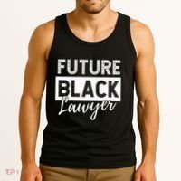 Future Black Lawyer Justice Law School  Tank Top thumb 3