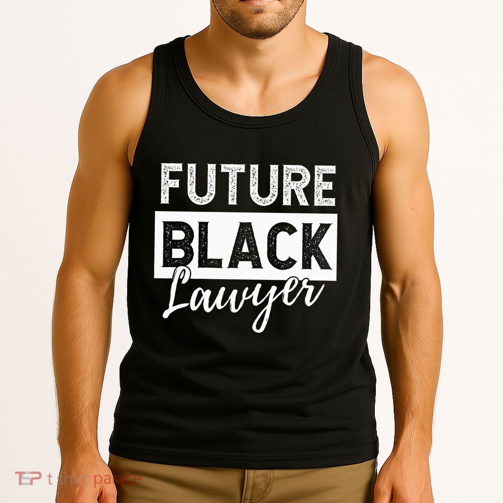 Future Black Lawyer Justice Law School  Tank Top