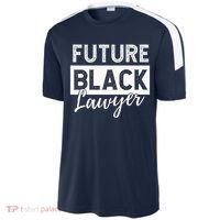 Future Black Lawyer Justice Law School  Sport-Tek Competitor United Soccer Jersey thumb 2