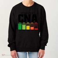 Funny Battery Life Of Cna Certified Nursing Assistant Nurse Gift Women's Sweatshirt thumb 0