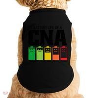 Funny Battery Life Of Cna Certified Nursing Assistant Nurse Gift Doggie Tank thumb 0