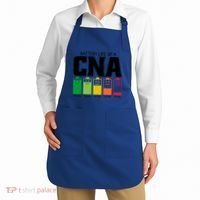 Funny Battery Life Of Cna Certified Nursing Assistant Nurse Gift Apron thumb 2