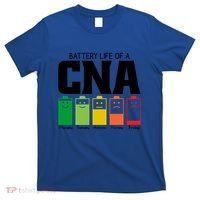 Funny Battery Life Of Cna Certified Nursing Assistant Nurse Gift T-Shirt thumb 0