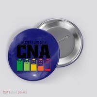 Funny Battery Life Of Cna Certified Nursing Assistant Nurse Gift Button thumb 0