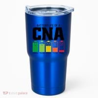 Funny Battery Life Of Cna Certified Nursing Assistant Nurse Gift Tumbler thumb 0