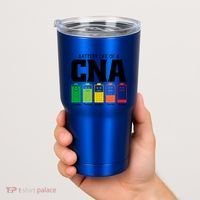 Funny Battery Life Of Cna Certified Nursing Assistant Nurse Gift Tumbler thumb 2