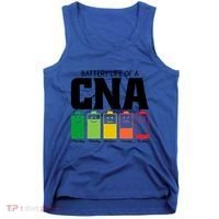 Funny Battery Life Of Cna Certified Nursing Assistant Nurse Gift Tank Top thumb 0