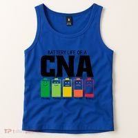 Funny Battery Life Of Cna Certified Nursing Assistant Nurse Gift Tank Top thumb 2