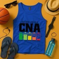 Funny Battery Life Of Cna Certified Nursing Assistant Nurse Gift Tank Top thumb 4