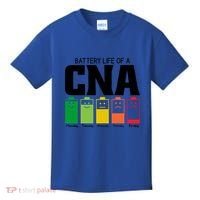 Funny Battery Life Of Cna Certified Nursing Assistant Nurse Gift Kids T-Shirt thumb 0