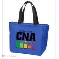 Funny Battery Life Of Cna Certified Nursing Assistant Nurse Gift Tote Bag thumb 3