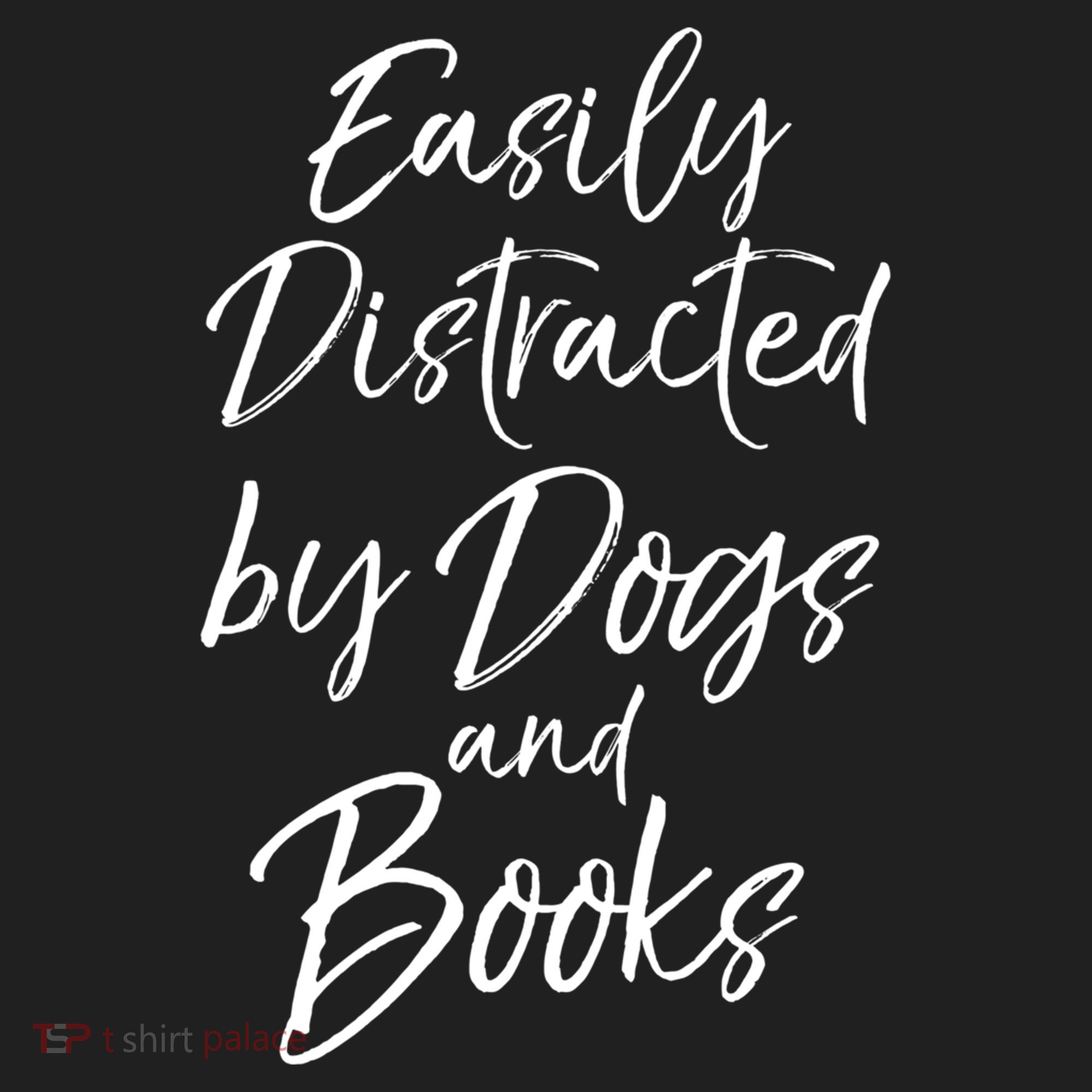 Funny Book Lover Gift Easily Distracted By Dogs And Books Gift Beanie