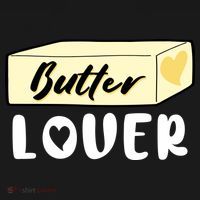 Funny Butter Lover Matching Group USA-Made Doggie Bandana thumb 2