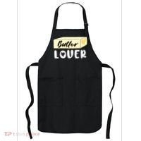 Funny Butter Lover Matching Group Apron thumb 0