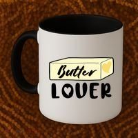 Funny Butter Lover Matching Group Coffee Mug thumb 2