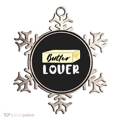 Funny Butter Lover Matching Group Ornament