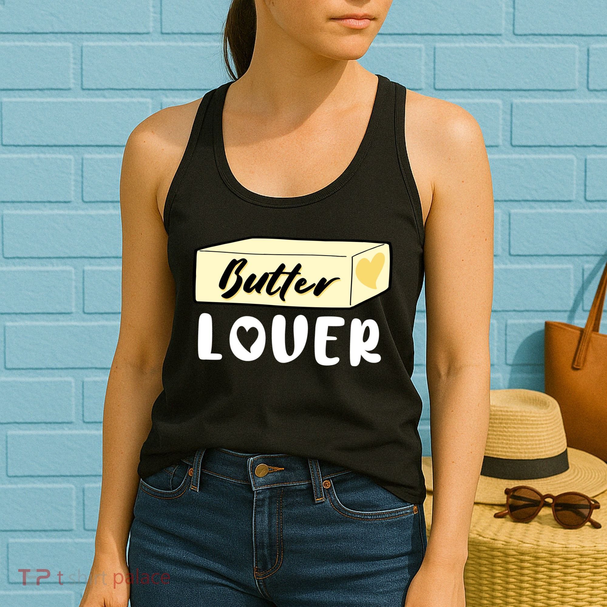Funny Butter Lover Matching Group Women's Tank Top