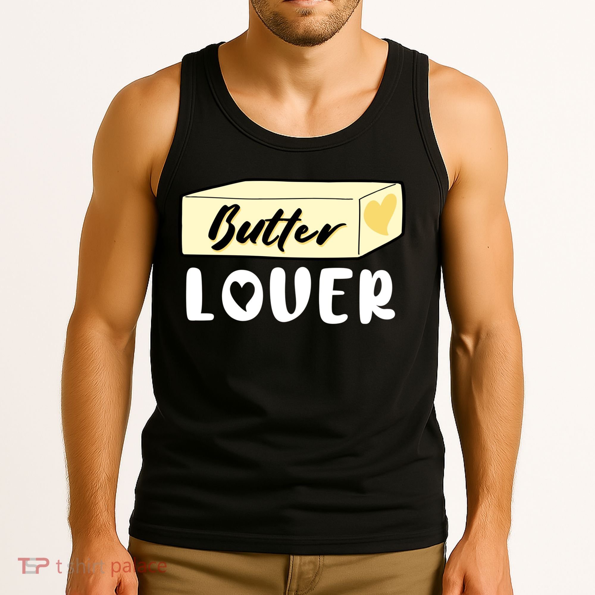 Funny Butter Lover Matching Group Tank Top
