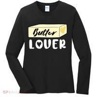 Funny Butter Lover Matching Group Women's Long Sleeve Shirt thumb 0