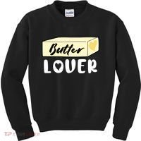 Funny Butter Lover Matching Group Kids Sweatshirt thumb 0