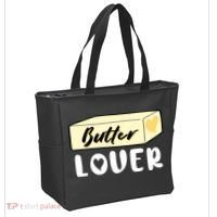 Funny Butter Lover Matching Group Tote Bag thumb 2