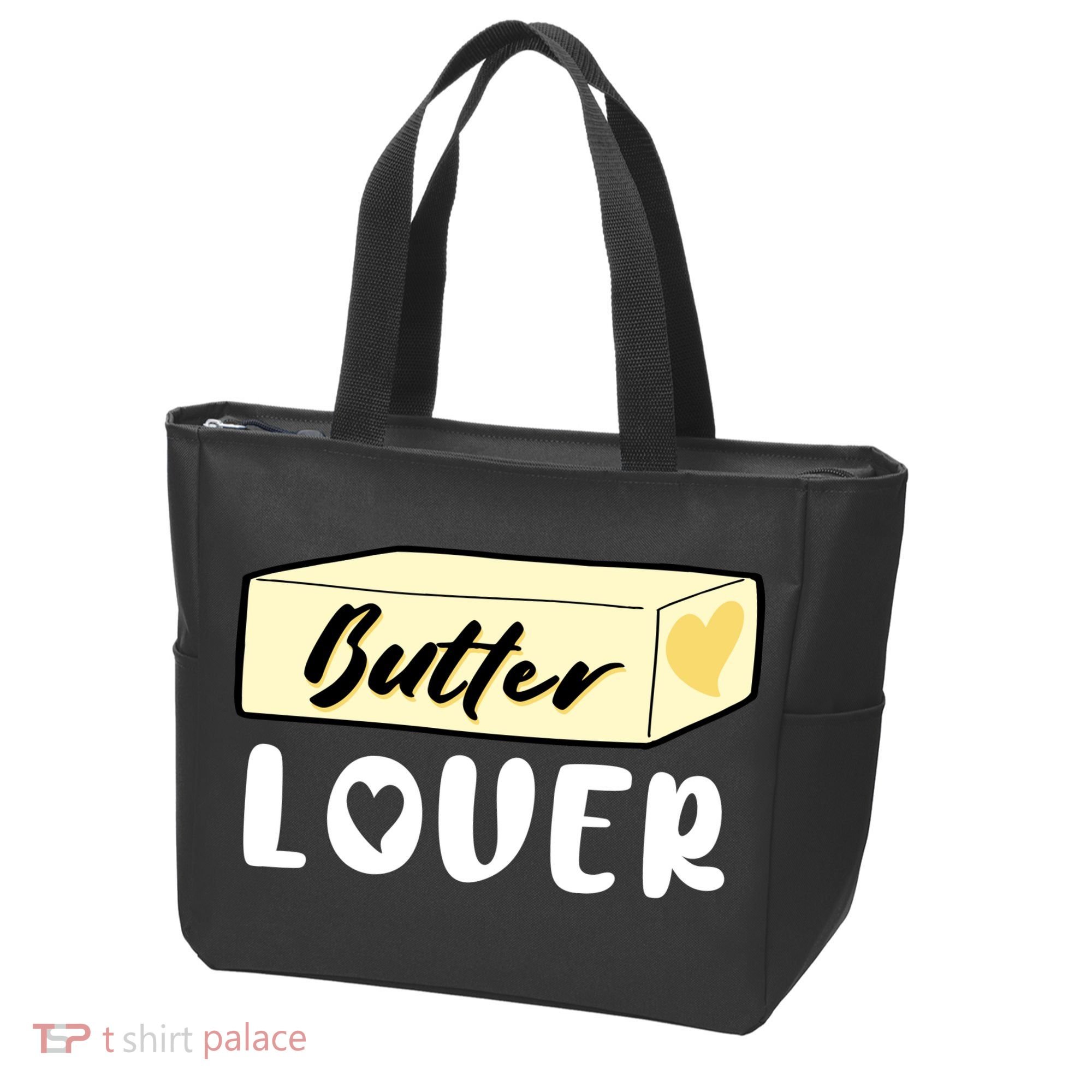 Funny Butter Lover Matching Group Tote Bag