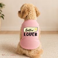 Funny Butter Lover Matching Group Doggie Tank thumb 2