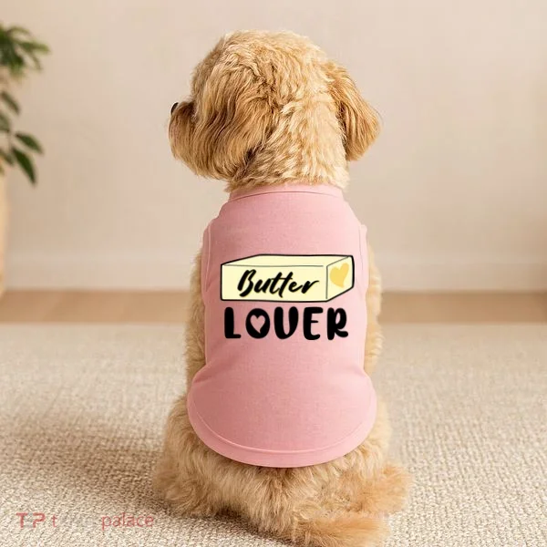 Funny Butter Lover Matching Group Doggie Tank