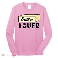 Funny Butter Lover Matching Group Long Sleeve Shirt thumb 0