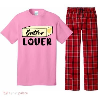 Funny Butter Lover Matching Group Pajama Set