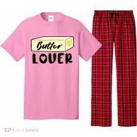 Funny Butter Lover Matching Group Pajama Set thumb 0