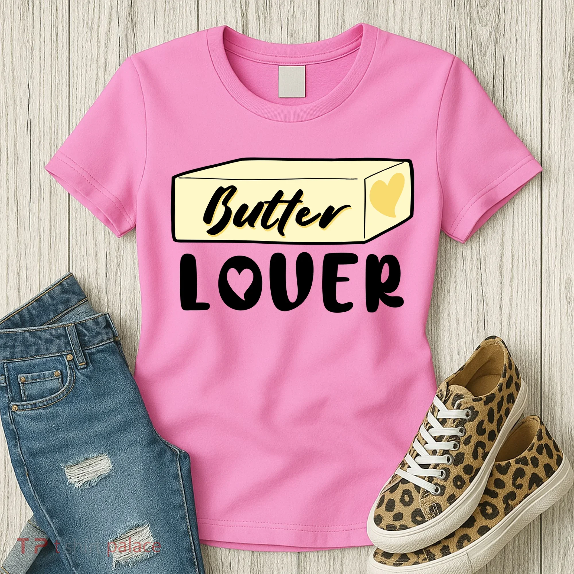 Funny Butter Lover Matching Group Women's T-Shirt