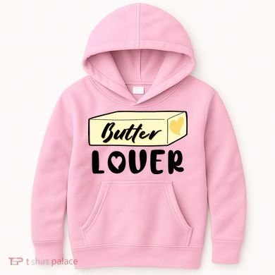 Funny Butter Lover Matching Group Kids Hoodie