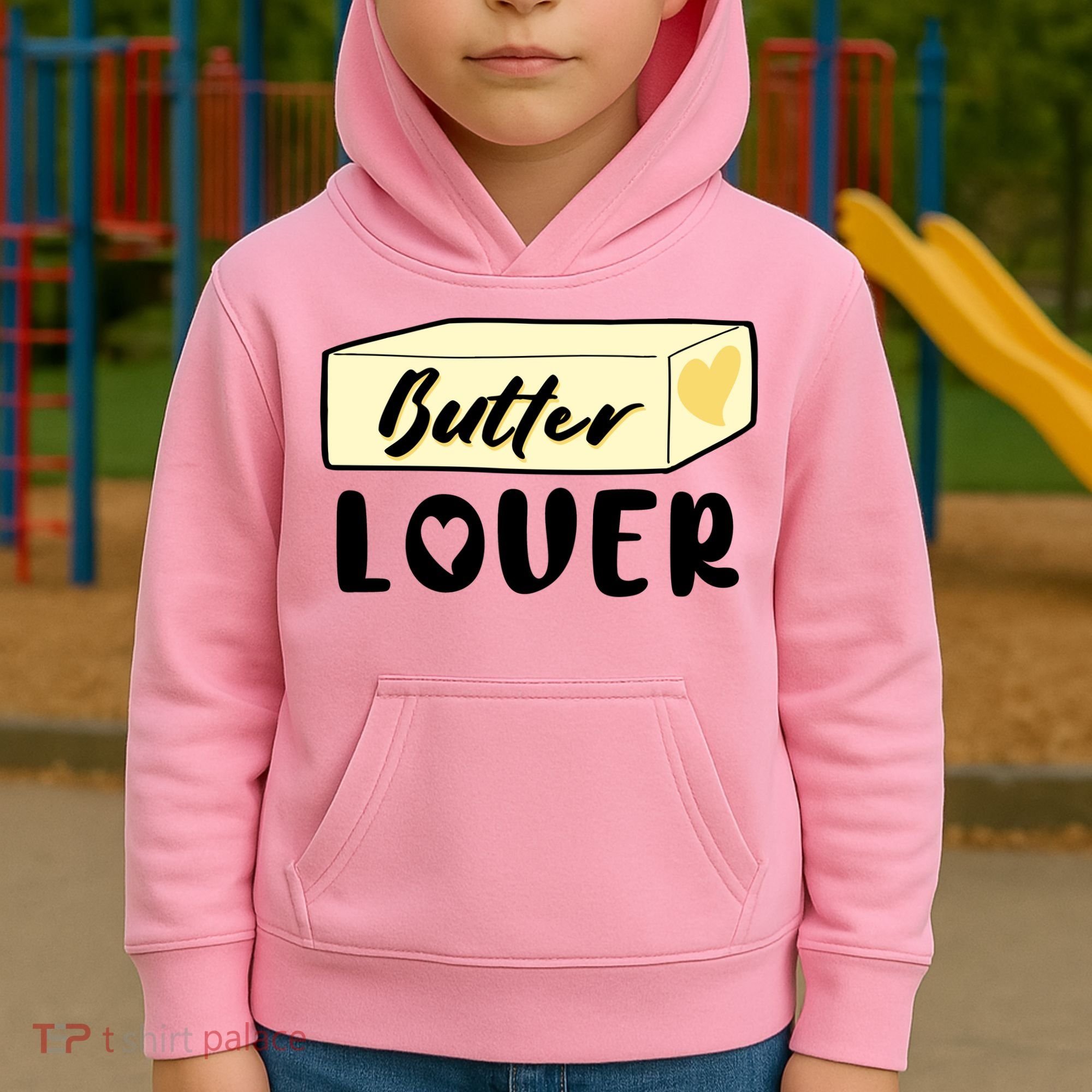 Funny Butter Lover Matching Group Kids Hoodie
