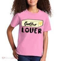 Funny Butter Lover Matching Group Kids T-Shirt thumb 2