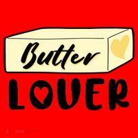 Funny Butter Lover Matching Group Santa Hat thumb 1