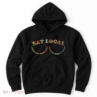 Funny Breastfeeding Meme Mom Eat Local Hoodie thumb 0