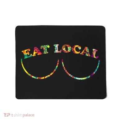 Funny Breastfeeding Meme Mom Eat Local Mousepad