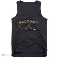 Funny Breastfeeding Meme Mom Eat Local Tank Top thumb 0