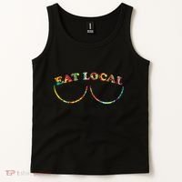 Funny Breastfeeding Meme Mom Eat Local Tank Top thumb 2